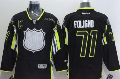 Columbus Blue Jackets #71 Nick Foligno 2015 All Star Black Stitched NHL Jersey