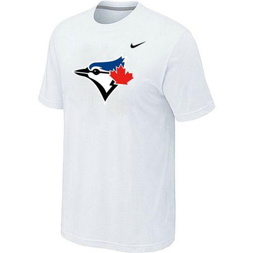 Nike Toronto Blue Jays Authentic Logo T-Shirt White