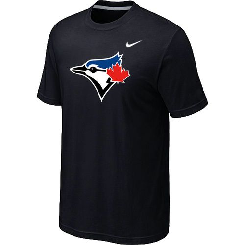 Nike Toronto Blue Jays Authentic Logo T-Shirt Black