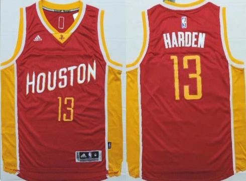 Houston Rockets #13 James Harden Red Revolution 30 Swingman NBA Jerseys New