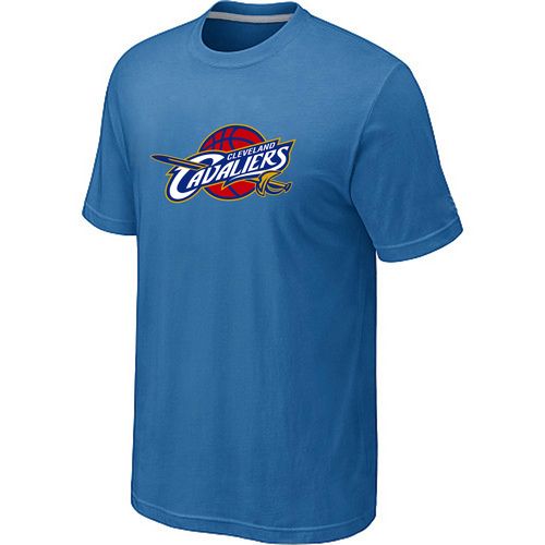 Cleveland Cavaliers Big & Tall Primary Logo Light Blue NBA T-Shirts