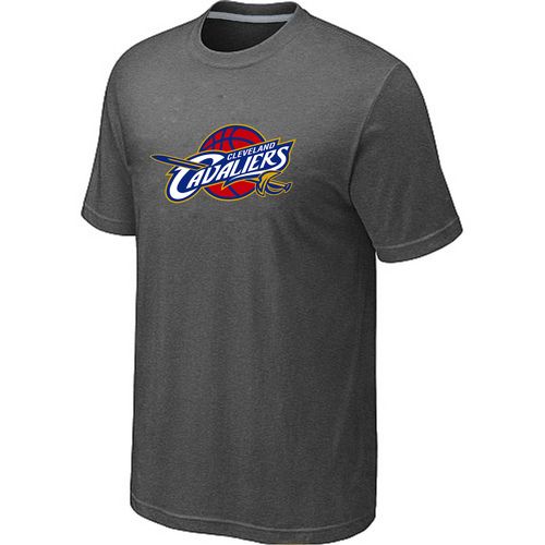 Cleveland Cavaliers Big & Tall Primary Logo Dark Grey NBA T-Shirts