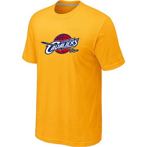 Cleveland Cavaliers Big & Tall Primary Logo Yellow NBA T-Shirts