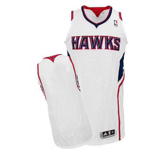 Atlanta Hawks Blank White Stitched NBA Jersey