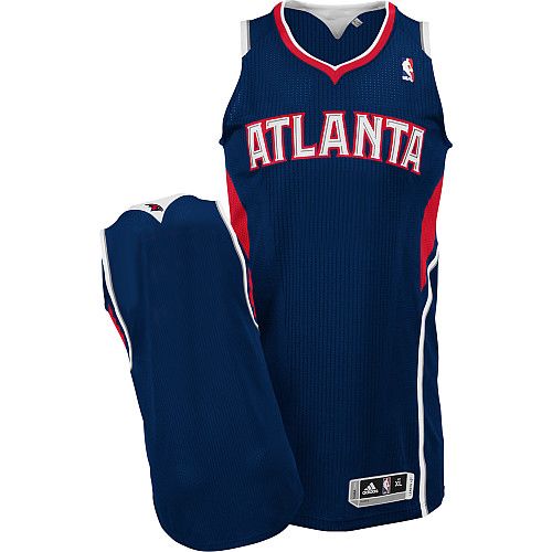 Atlanta Hawks Blank Blue Stitched NBA Jersey