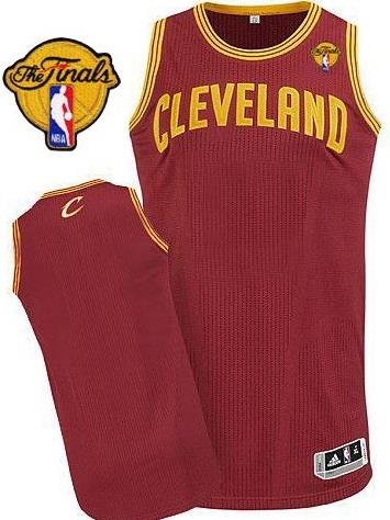 Cavaliers Blank Red The Finals Patch Stitched Revolution 30 NBA Jersey