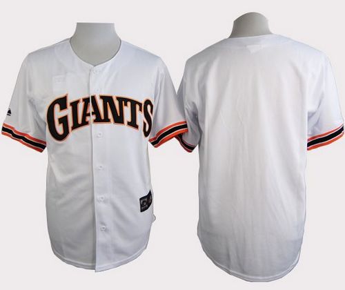 San Francisco Giants Blank White 1989 Turn Back The Clock Stitched Baseball Jersey