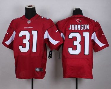 Nike Arizona Cardinals #31 David Johnson Red Stitched NFL Elite Jersey