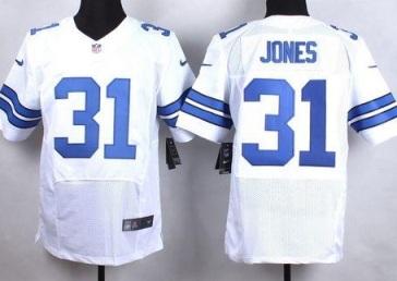 Nike Dallas Cowboys #31 Byron Jones White NFL Elite Jersey