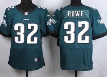 Nike Philadelphia Eagles #32 Eric Rowe Green Stitched NFL Elite Jersey