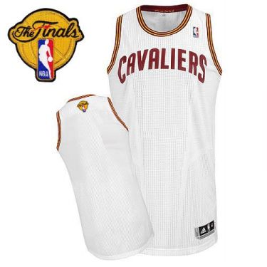 Cavaliers Blank White The Finals Patch Stitched Revolution 30 NBA Jersey