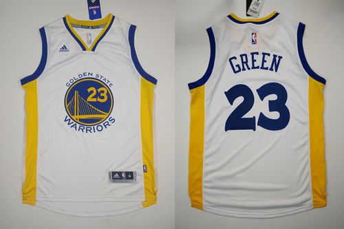 Warriors #23 Draymond Green White Stitched Revolution 30 NBA Jersey Warriors #23 Draymond Green White Stitched Revolution 30 NBA Jersey