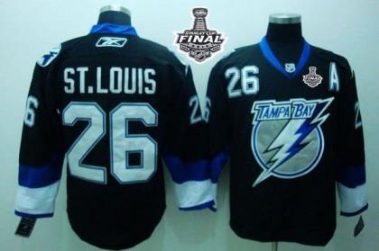 Lightning #26 St.Louis Black 2015 Stanley Cup Stitched NHL Jersey Lightning #26 St.Louis Black 2015 Stanley Cup Stitched NHL Jersey
