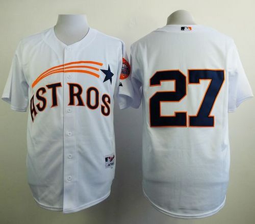 Astros #27 Jose Altuve White 1965 Turn Back The Clock Stitched Baseball Jersey Astros #27 Jose Altuve White 1965 Turn Back The Clock Stitched Baseball Jersey