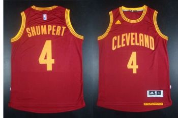 Revolution 30 Cavaliers #4 Iman Shumpert Red Stitched NBA Jersey