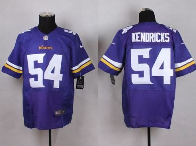 Nike Vikings #54 Eric Kendricks Purple Team Color Men's Stitched NFL Elite Jersey