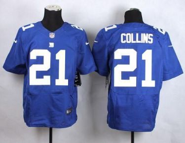 Nike Giants #21 Landon Collins Royal Blue Team Color Men's Stitched NFL Elite Jersey