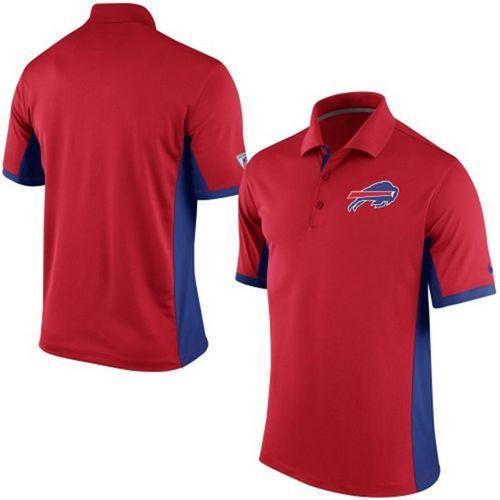 Men's Nike NFL Buffalo Bills Red Team Issue Performance Polo