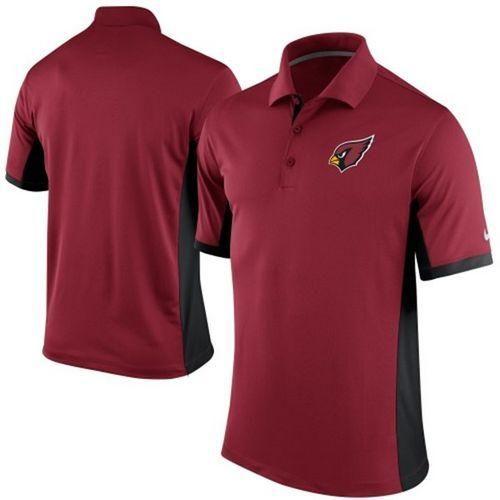 Men's Nike NFL Arizona Cardinals Red Team Issue Performance Polo