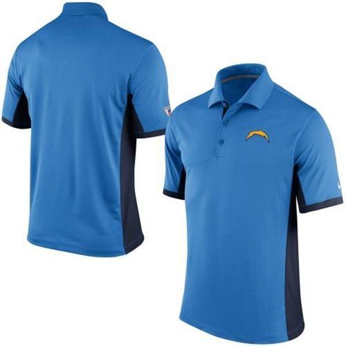 Men's Nike NFL San Diego Chargers Powder Blue Team Issue Performance Polo