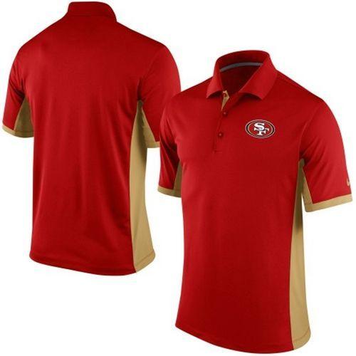 Men's Nike NFL San Francisco 49ers Scarlet Team Issue Performance Polo