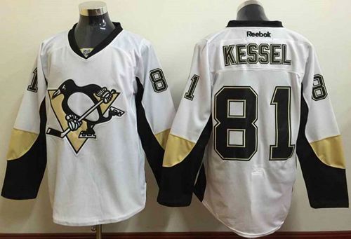 Penguins #81 Phil Kessel White Away Stitched NHL Jersey Penguins #81 Phil Kessel White Away Stitched NHL Jersey