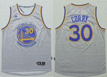 Warriors #30 Stephen Curry Grey Fashion Stitched NBA Jersey Warriors #30 Stephen Curry Grey Fashion Stitched NBA Jersey