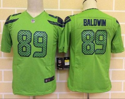 Youth Nike Seahawks #89 Doug Baldwin Green Alternate Stitched NFL Jersey