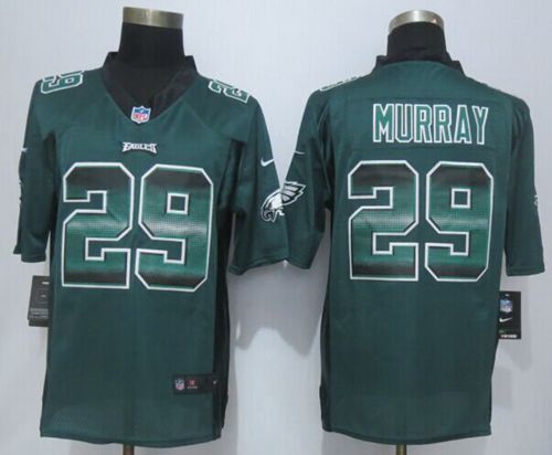 Nike Eagles #29 DeMarco Murray Midnight Green Team Color Men's Stitched NFL Limited Strobe Jersey