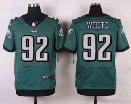 Nike Eagles #92 Reggie White Midnight Green Team Color Men's Stitched NFL New Elite Jersey