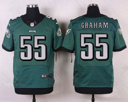 Nike Eagles #55 Brandon Graham Midnight Green Team Color Men's Stitched NFL New Elite Jersey