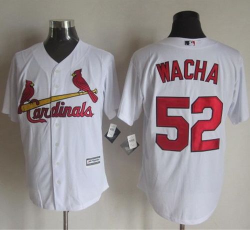 Cardinals #52 Michael Wacha White New Cool Base Stitched Baseball Jersey