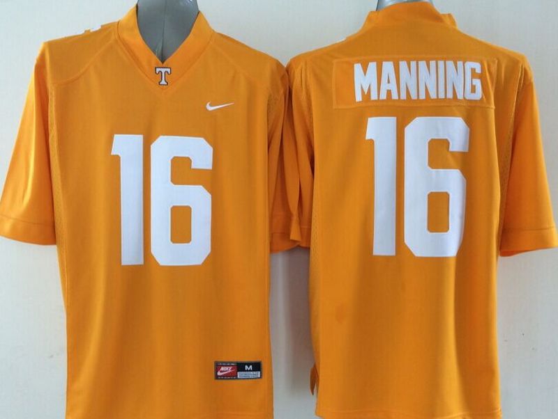 Vols #16 Peyton Manning Orange Stitched NCAA Jersey