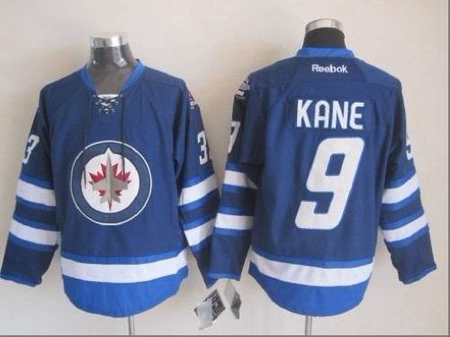 Jets #9 Evander Kane Dark Blue 2011 Style Stitched NHL Jersey