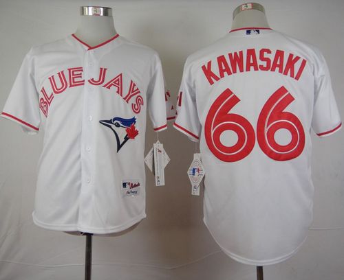 Blue Jays #66 Munenori Kawasaki White 2015 Canada Day Stitched Baseball Jersey Blue Jays #66 Munenori Kawasaki White 2015 Canada Day Stitched Baseball Jersey
