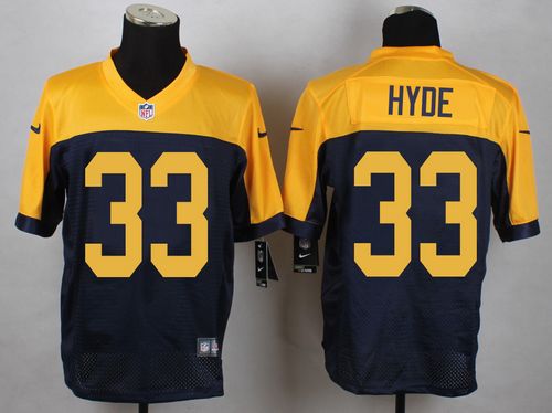 Nike Packers #33 Micah Hyde Navy Blue Alternate Men's Stitched NFL New Elite Jersey