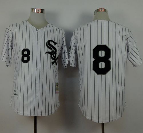 White Sox #8 Bo Jackson White Stitched Mitchell And Ness 1993 Baseball Jersey