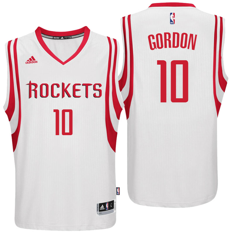 Houston Rockets #10 Eric Gordon Home White New Swingman Jersey