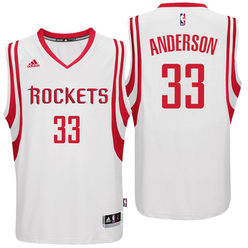 Houston Rockets #33 Ryan Anderson Home White New Swingman Jersey