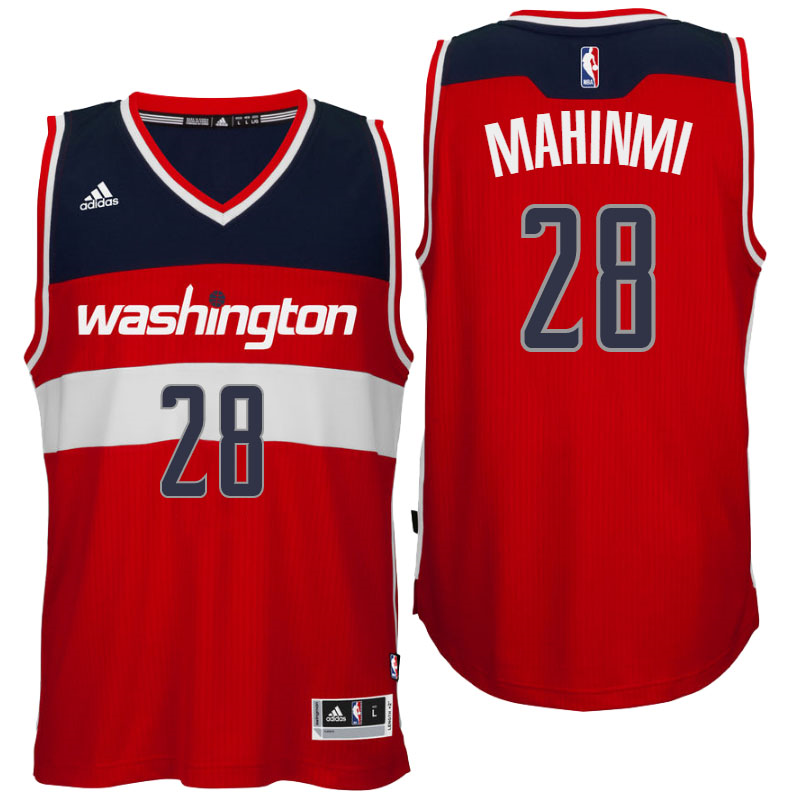 Washington Wizards #28 Ian Mahinmi Road Red New Swingman Jersey