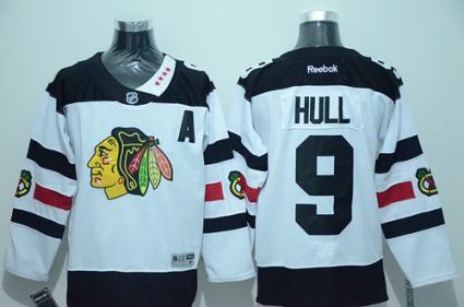 Chicago Blackhawks #9 Bobby Hull White 2016 Stadium Series Stitched NHL Jersey