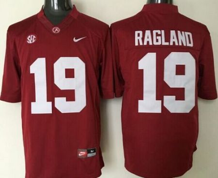 Alabama Crimson Tide #19 Reggie Ragland Red Stitched NCAA Jersey