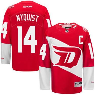 Detroit Red Wings #14 Gustav Nyquist Red 2016 Stadium Series Stitched NHL Jersey Detroit Red Wings #14 Gustav Nyquist Red 2016 Stadium Series Stitched NHL Jersey