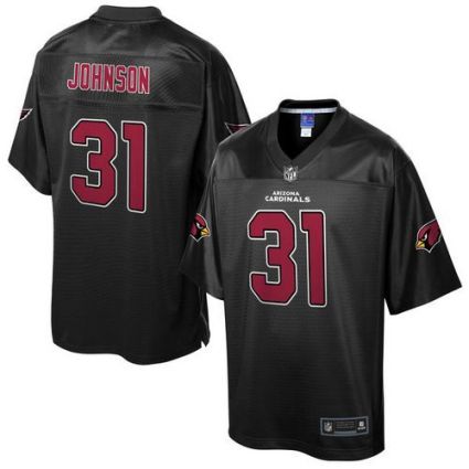 Nike Arizona Cardinals #31 David Johnson Black Men's NFL Pro Line Black Reverse Fashion Game Jersey