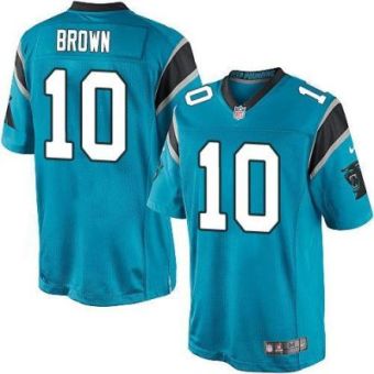 Youth Nike Panthers #10 Corey Brown Blue Alternate Stitched NFL Elite Jersey