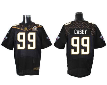 Nike Tennessee Titans #99 Jurrell Casey Black 2016 Pro Bowl Men's Stitched NFL Elite Jersey