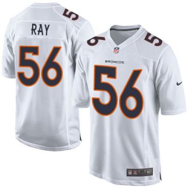 Nike Denver Broncos #56 Shane Ray White Men's Stitched NFL Game Event Jersey