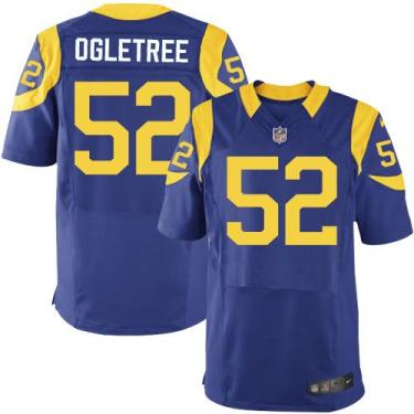 Nike St. Louis Rams #52 Alec Ogletree Royal Blue Alternate NFL Elite Jersey