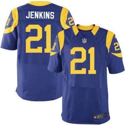 Nike St. Louis Rams #21 Janoris Jenkins Royal Blue Alternate NFL Elite Jersey