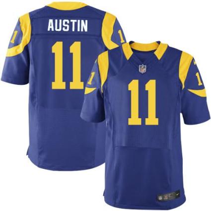 Nike St. Louis Rams #11 Tavon Austin Royal Blue Alternate NFL Elite Jersey